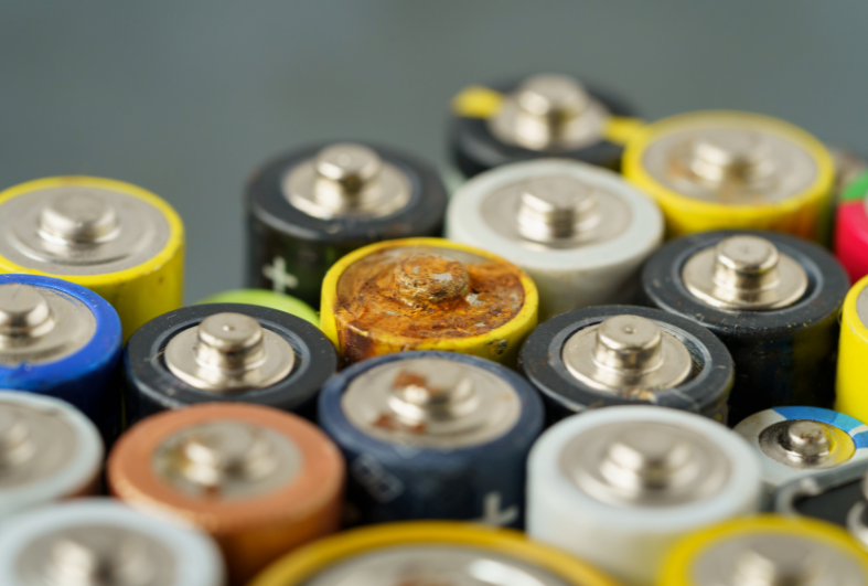 Håndter batterierne korrekt