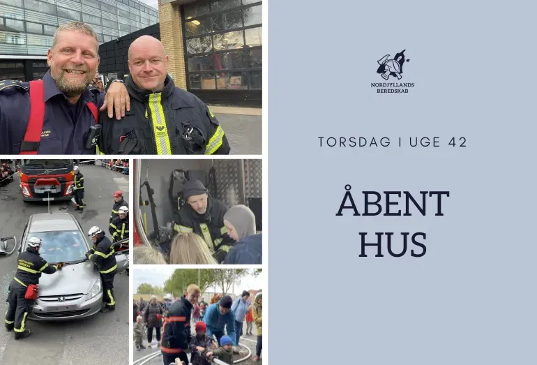 Vi holder efterårssjov på brandstationen torsdag i efterårsferien